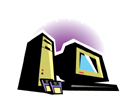 drawing of computer
