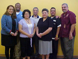 Photo of staff award winners