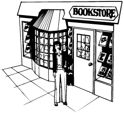 clipart of bookstore