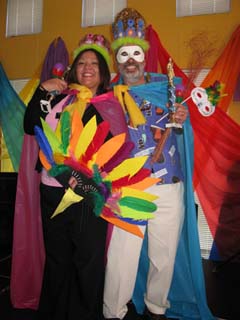 Photo of Queen and King Mascaras