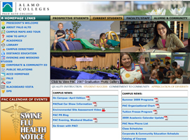 pac homepage