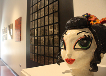 Winning geisha sculpture